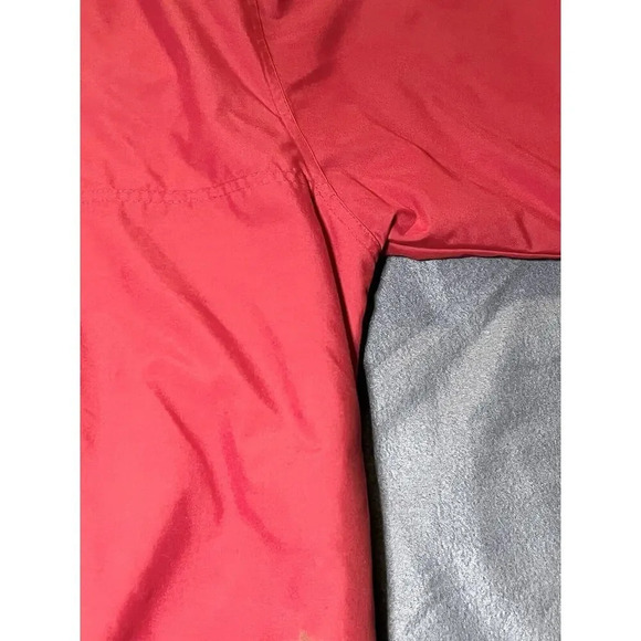 Men’s Ashworth Size L Weather Systems Golf Short Sleeve Pullover Red Windbreaker - Picture 5 of 11